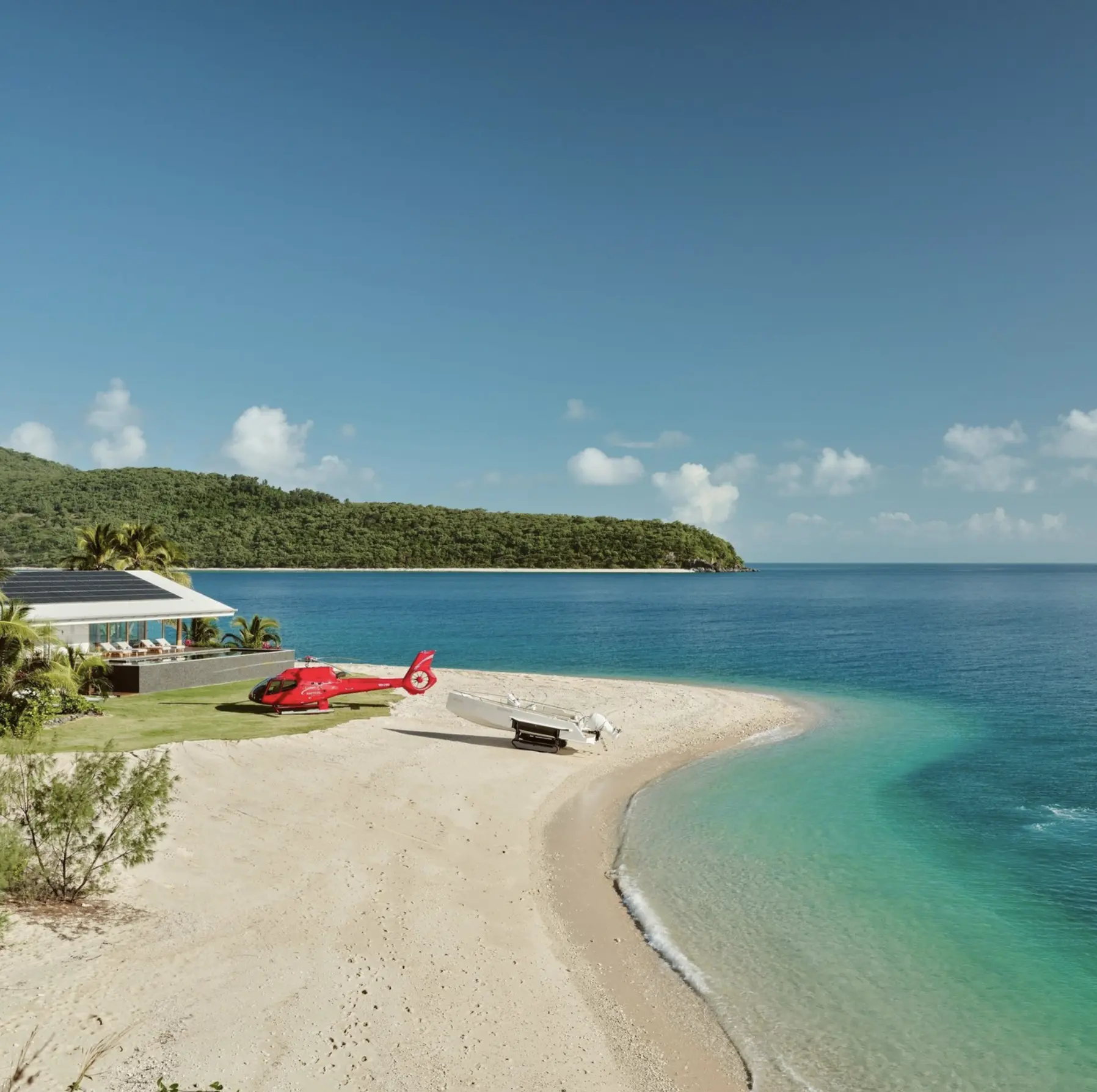 scenic helicopter reef sleep combo